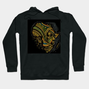 African Print Design Hoodie